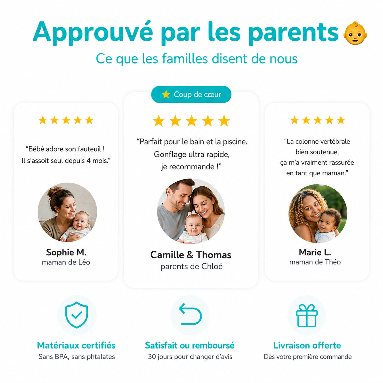 Le Fauteuil bébé Gloovi™