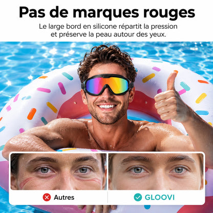 Lunettes de piscine adulte Gloovi™
